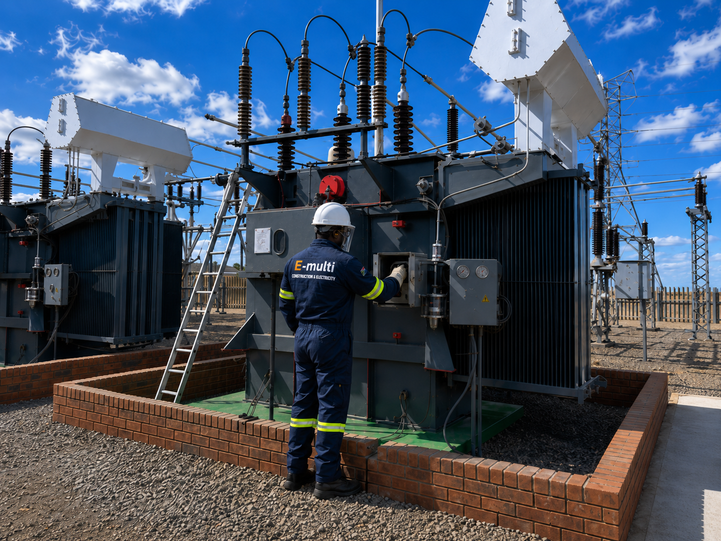 Restoration of burned transformer 1